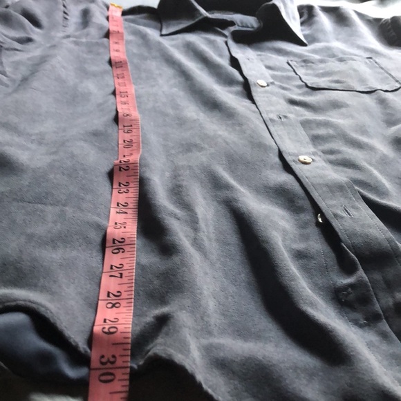 Brand: VanHeusen, Size: XL, Blue Suede - Picture 9 of 9